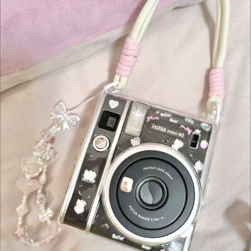 Mini40 Fuji Transparent Crystal Stand-Up Protection Instax Hard Shell Camera Accessories