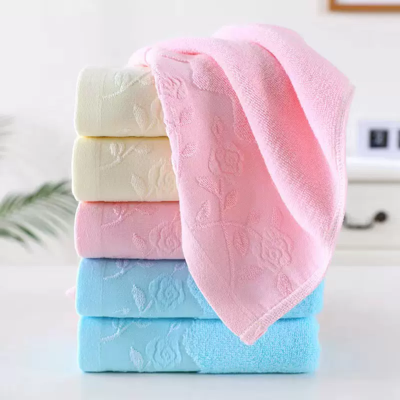 新疆棉毛巾礼盒装柔软易拧情侣纯棉家用劳保吸水不掉毛全棉女面巾