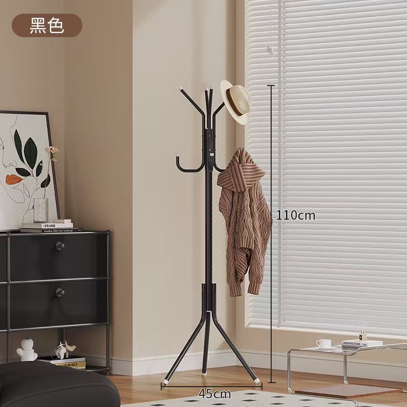 Armario simple, nuevo tipo de percha de sombrero, percha de ropa multifuncional, armario de piso para el dormitorio, percha de ropa simple.
