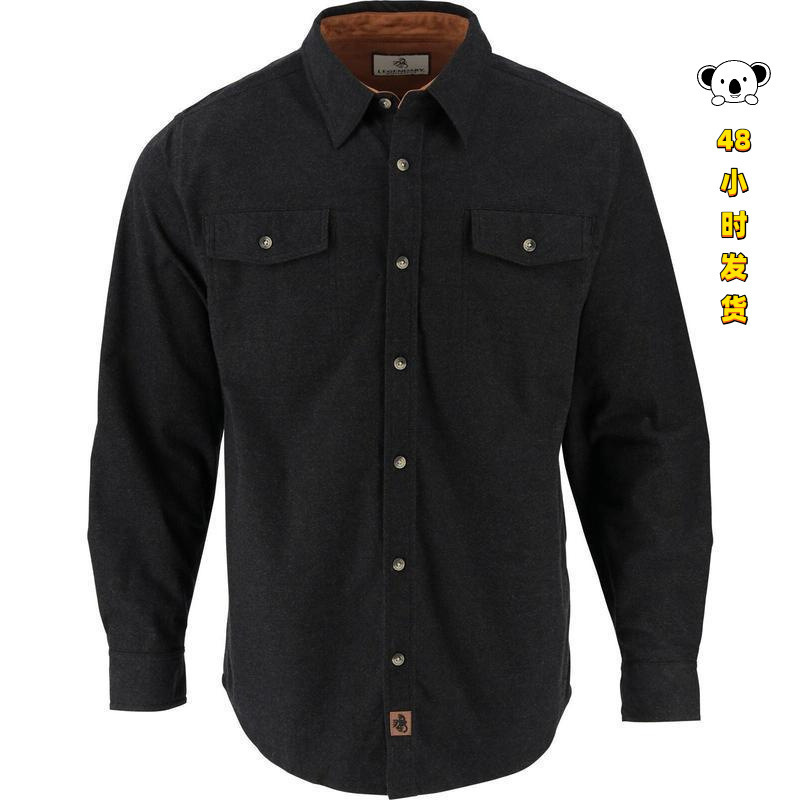 I 83256 Men's Casual Flannel Shirt Men's Brushed Shirt