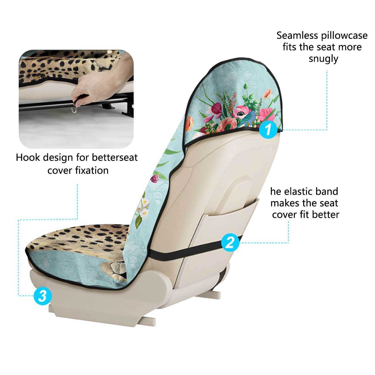 Car seat towel cover front seat protector suitable for gym and exercise, universal for all seasons, car use 44
