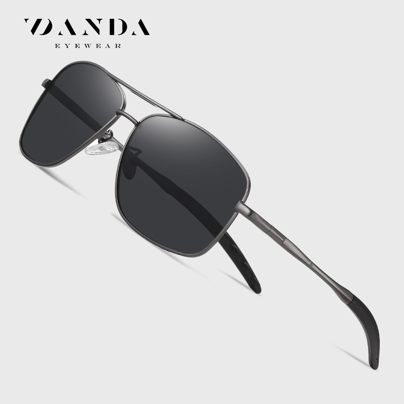 Nuevas gafas de visión nocturna polarizada gafas de sol de los hombres gafas de sol polarizadas 0925 gafas de sol