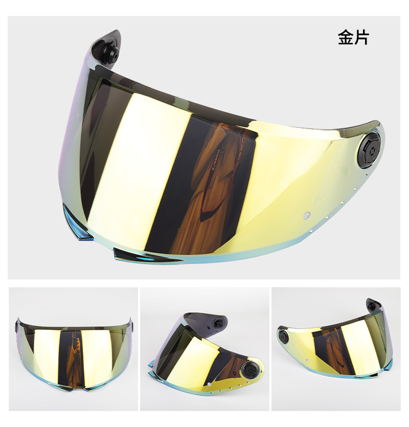Motorcycle V-28B helmet visor is compatible with Thunder4SV/Stinger2/Thunder 4/Stinger 2 helmets