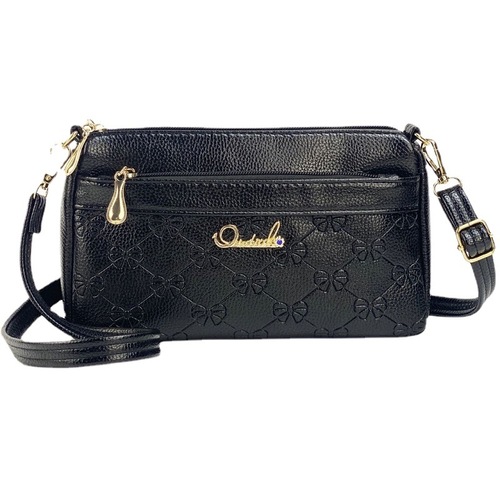 Qianzihu new middle-aged mother bag large capacity multi-layer cash register multi-purpose bag stall messenger bag women's bag wholesale