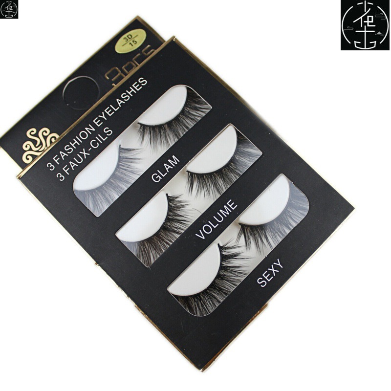 new MINK Hair Eyelashes 3D Long Natural...