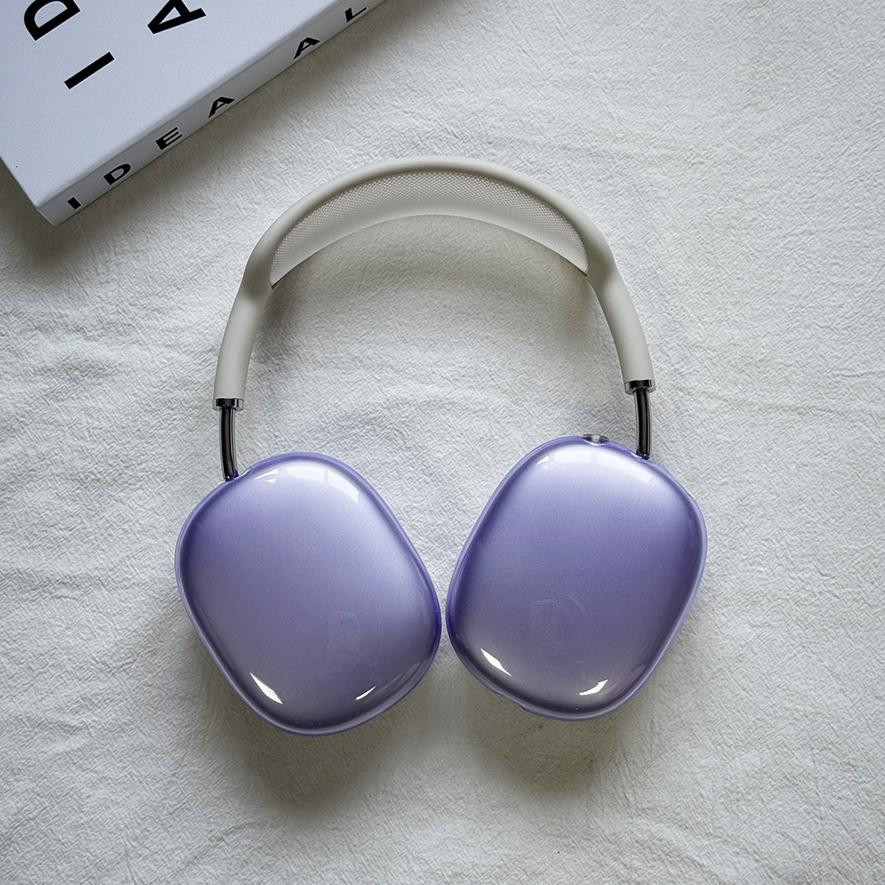 Para AirPodsMax2, cubierta de auriculares TPU transparente a prueba de caídas, cubierta de auriculares de aluminio, todo incluido. image 3