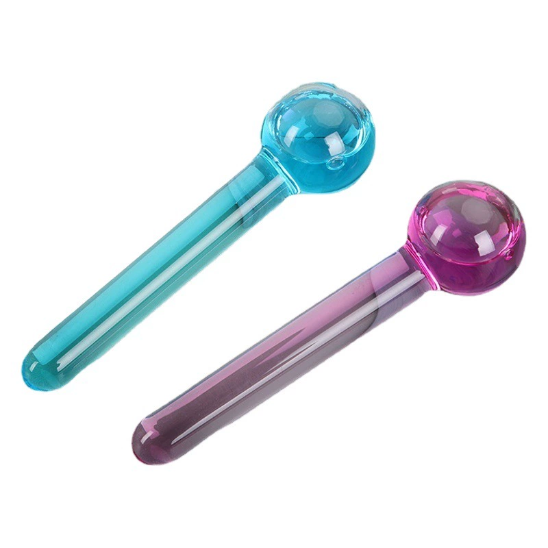 Прямые поставки с фабрики ледяной шар корейский лицевой глаз двухцветная Массажная палочка ледяной горячий косметический шар двойного назначения