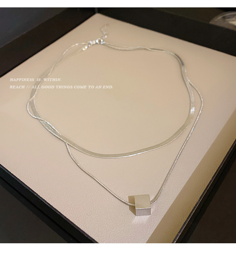 Fashion Geometric Titanium Steel Copper Plating Necklace 1 Piece