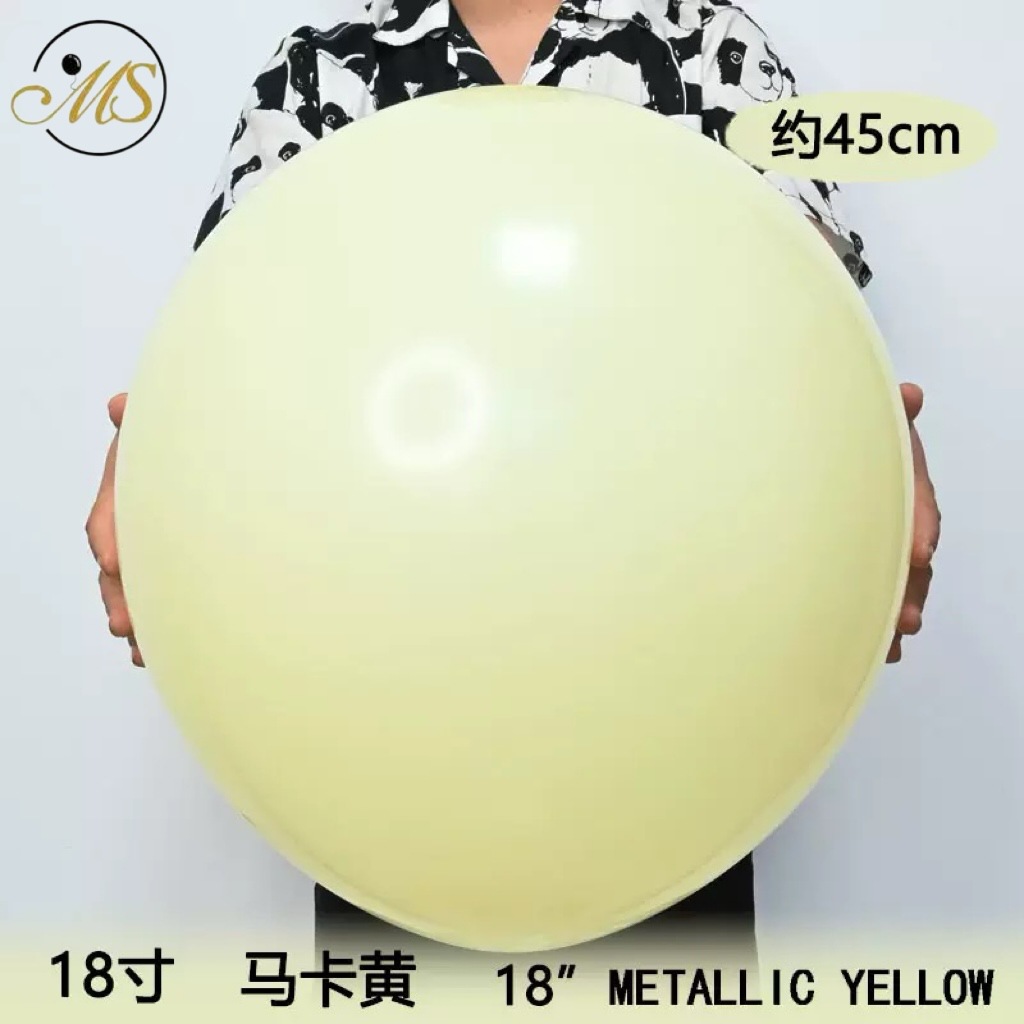 Globo de color Maca monocromo globo de látex engrosado 5 pulgadas 10 pulgadas 12 pulgadas 18 pulgadas 36 pulgadas globo de fiesta de cumpleaños