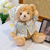 Пижама для влюбленных, успокаивающая кукла, детская плюшевая игрушка, с медвежатами, подарок на день рождения