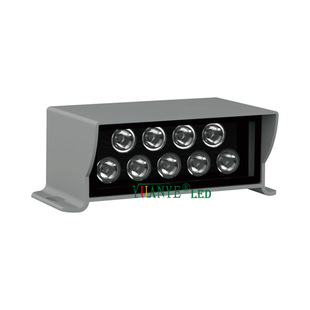 Yuanye LED YY-BDL018 RGBW single and double head waterproof wall lamp courtyard corridor terrace doorpost spotlights