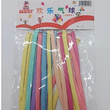 Globos de látex de colores en paquete pequeño – Tienda variada, paquete de tarjeta, regalo infantil