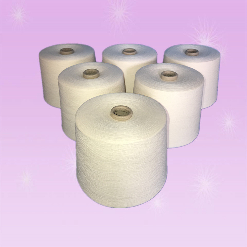 厂家纯棉40支4股 C40s/4 纯棉合股纱 针织织布用纱倍捻无接头