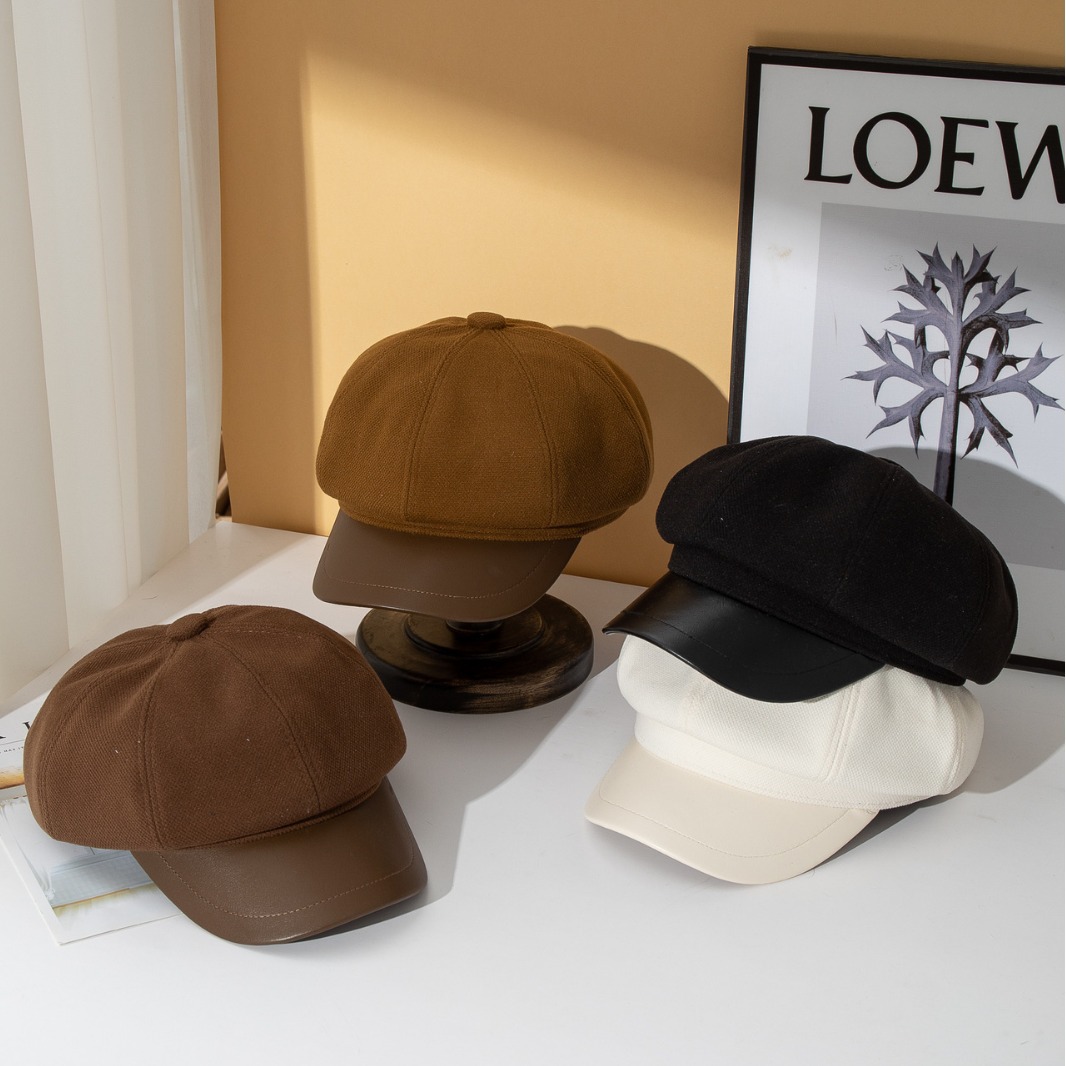Demi-season retro hat