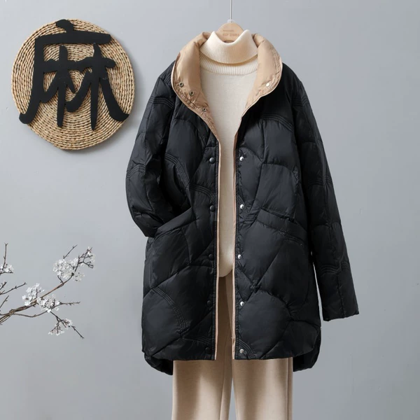 Black down jacket