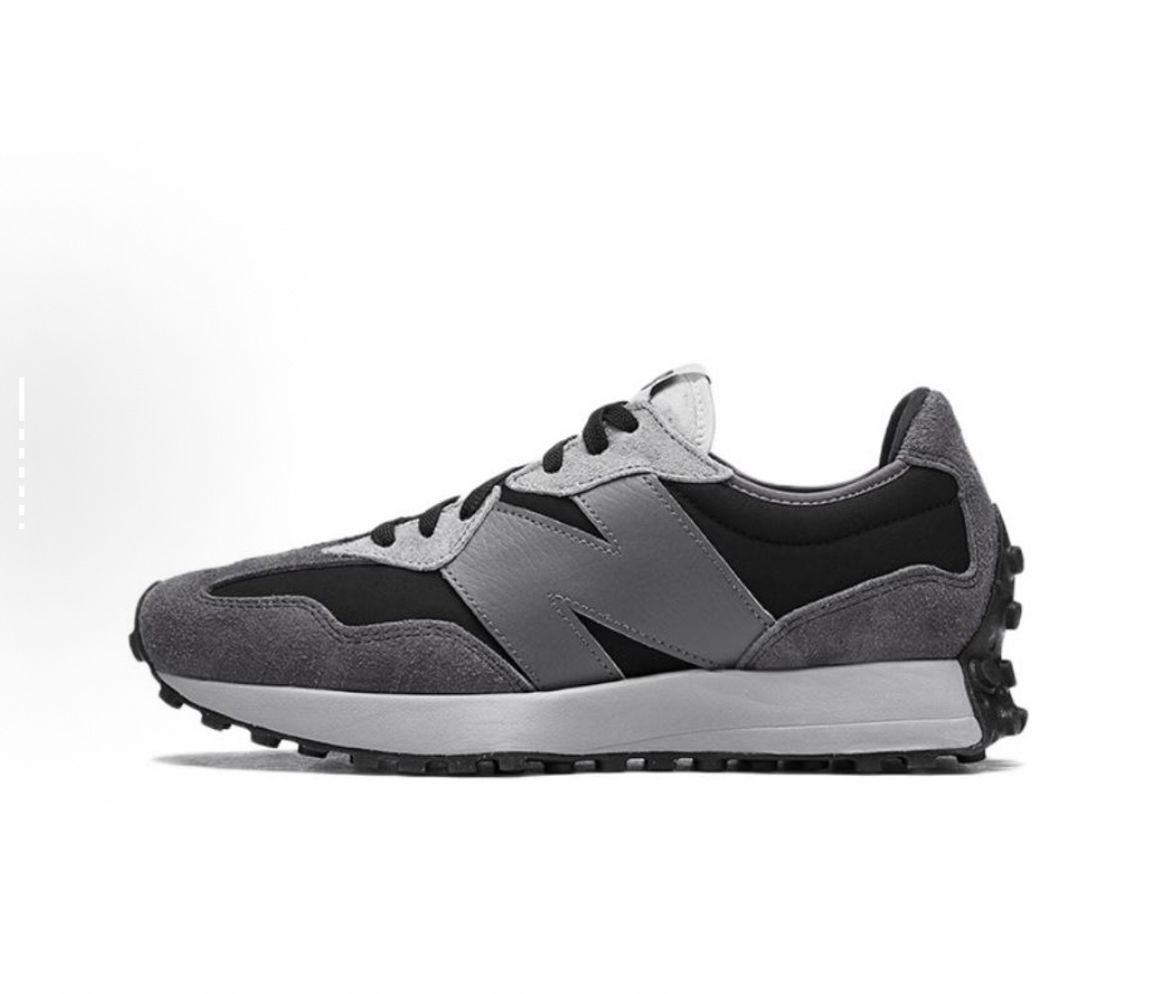 Putian Chunyuan nb327 Yuanzu gris negro samurai zapatos de hombre ligero de suela gruesa deportiva casual zapatos de mujer retro zapatos papá