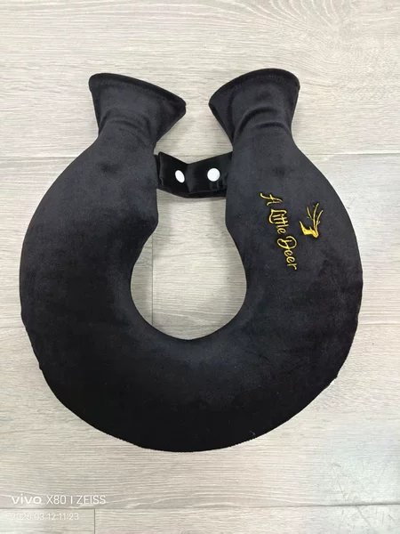 Obsidian black u-shaped suit