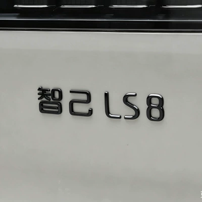 Car logo: rear car emblems, Black Warrior - matte-black-edition-zhi-ji-ls8