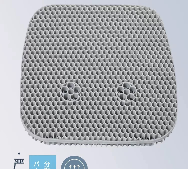Car Gel Seat Cushion, Summer Office Chair Cushion, Anti-Butt Pain Seat Cushion, Honeycomb Silicone Cooling Cushion