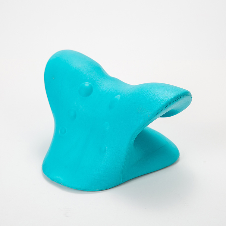 Masajeador cervical cuello columna cervical corrector dedo presión Fugui bolsa almohada especial soporte de tracción tipo C almohada de masaje