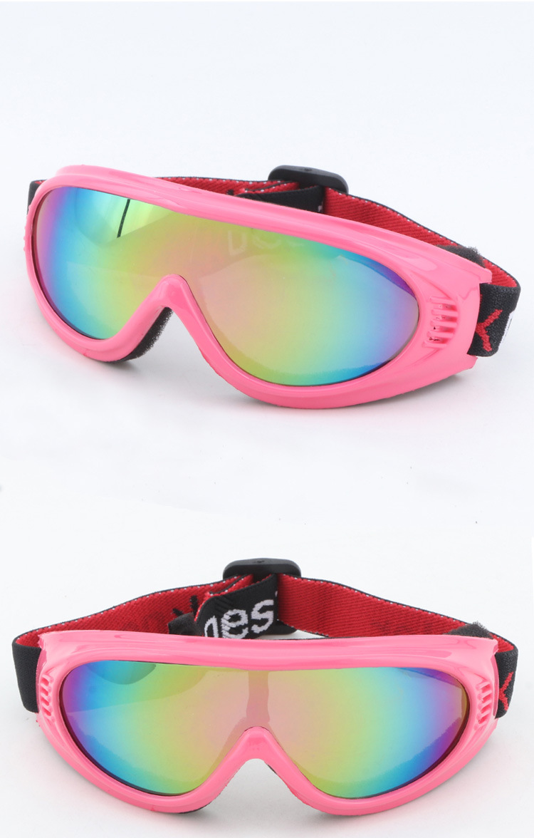 Student Ski Goggles Children's Colorful Sun Protection UV Protection Windproof Goggles Cross-Border Outdoor Cycling Sunglasses_desvips.com