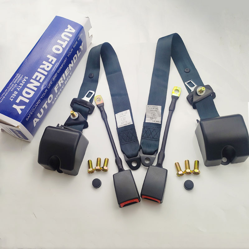 Cross-Border Hot-Selling Automatic Retractable Three-Point Safety Belt for Buses, Trucks, and Passenger Vehicles, Front and Rear Diagonal Shoulder Type with Emergency Lock