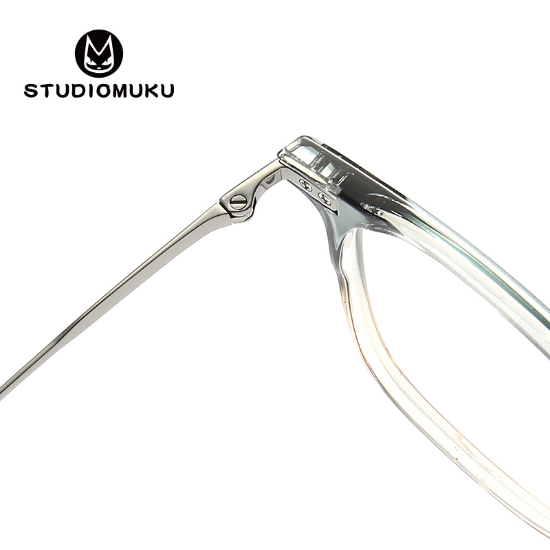 STUDIOMUKU gafas frescas de madera simple y generosa artesanía exquisita y textura ligera gafas lisas gafas de Marco
