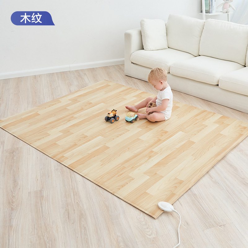 Alfombra de piso de calefacción más caliente alfombra de calefacción de piso de grafeno alfombra de calefacción eléctrica doméstica sala de estar Cristal de carbono yoga estera de arrastre calefacción eléctrica Kang