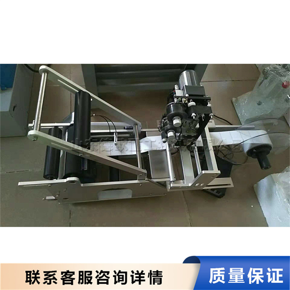 圆瓶圆管滤芯器标签粘贴机器 不干胶贴标机 饮料食品圆瓶贴标