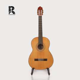 41寸单板民谣吉他guitar 云杉木指板成人木吉他jita面单 乐器