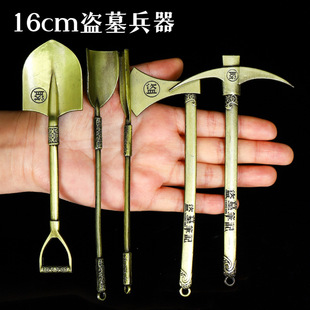 Tomb robbery notes peripheral weapon ornaments Luoyang shovel Zhang Qiling weapon props alloy model crafts ornaments