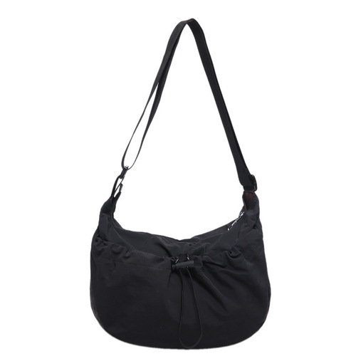 Ladies Fashion Popular Pleated Tote Bag Large Capacity Crossbody Bag for Class Commuting Casual Shoulder Bag