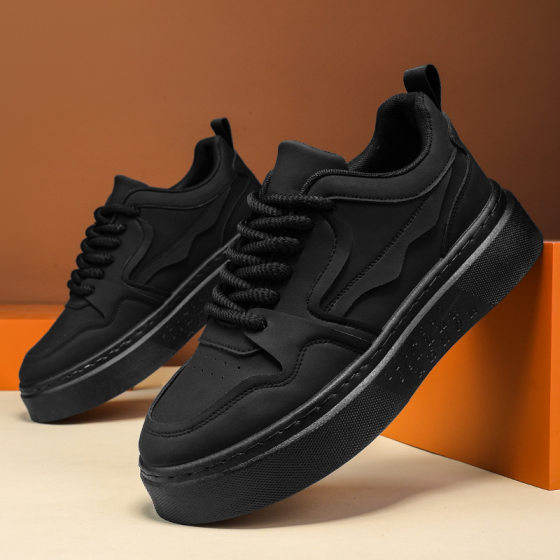 2025 new men's shoes spring kitchen work work labor insurance men's shoes sports casual black men's plate shoes tide