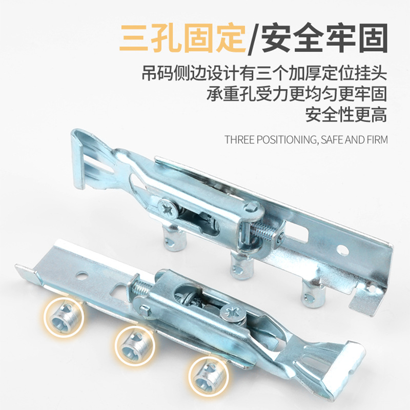 Engrosado gabinete oculto código colgante ajustable código colgante pesado gabinete de baño código colgante cocina pieza colgante código colgante ajustable código colgante