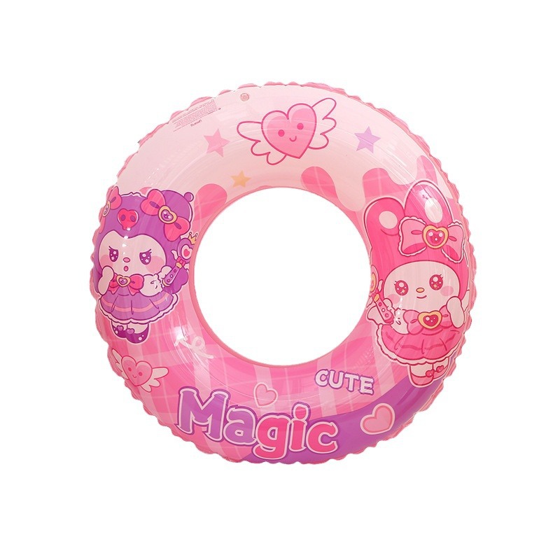 Personaje de dibujos animados anillo de natación niña de verano lindo anillo de natación axila gruesa anillo salvavidas natación flotante image 5