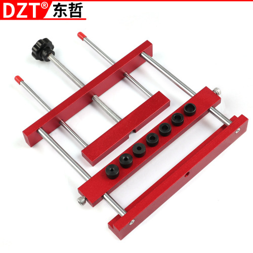 Portable 2-in-1 punch locator drill DIY punch locator board connection drilling woodworking tool