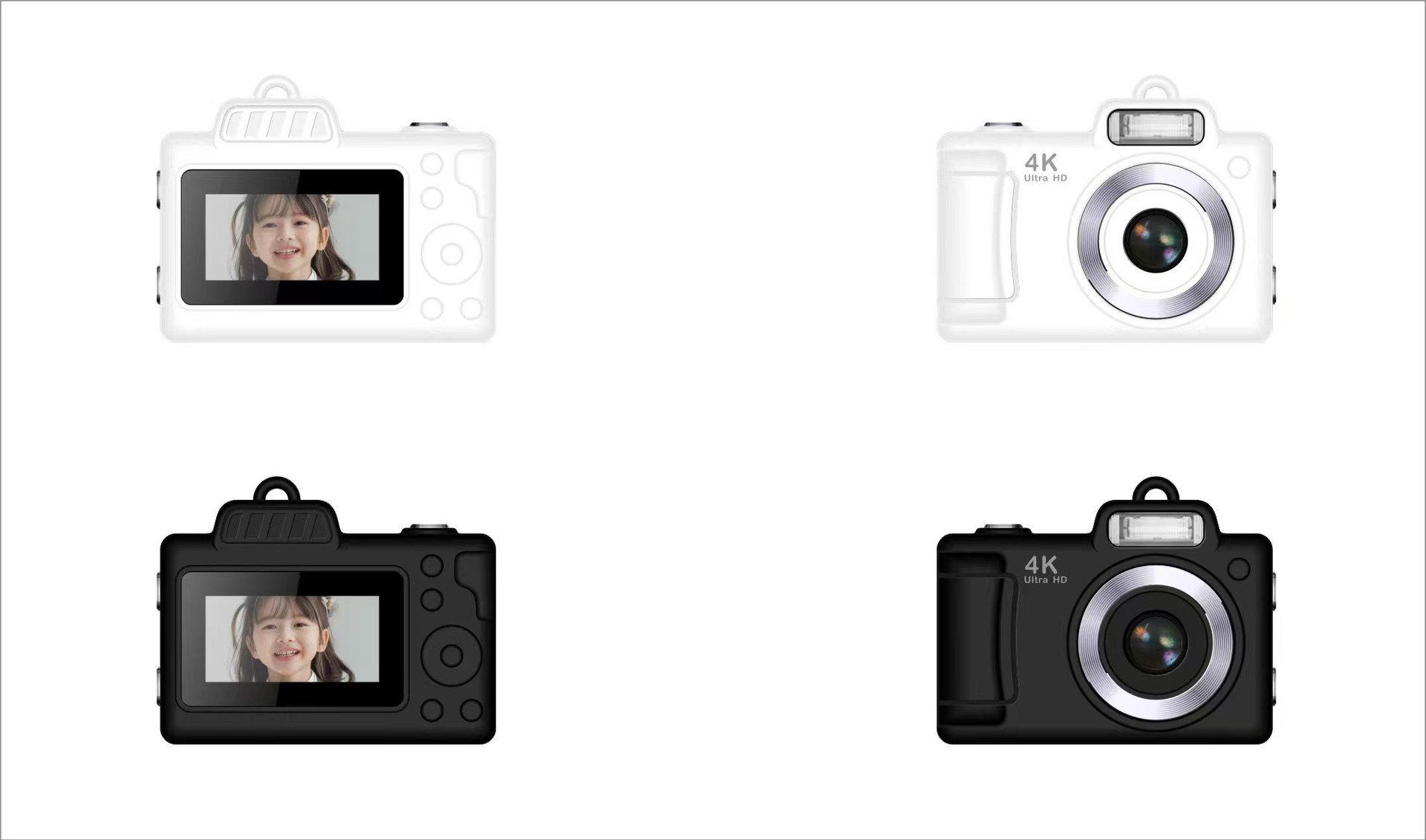 X2子供カメラは高精細ミニプリントカメラで撮影できます。