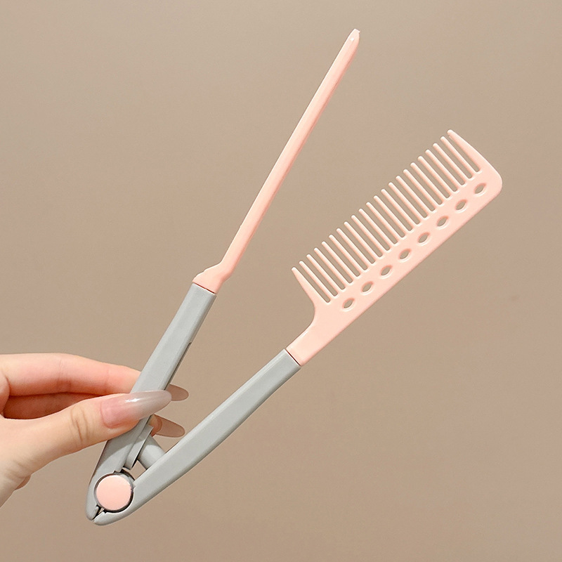 Peine Alisador en Forma de V de Plástico para Peluquería image 9