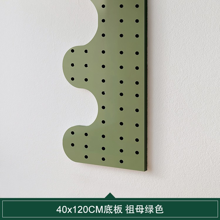 Entrada Pared de entrada de madera maciza agujero de almacenamiento rack Pared de pared colgante de madera