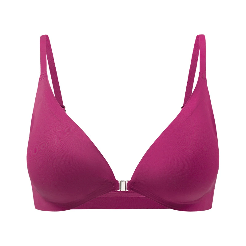 Бюстье-балконетная бюстье бюстье? (Note: This item: Push-up Thin Bra) Перевод: Тонкий бюстгальтер push-up, женский размер плюс, передняя застежка, ультратонкий бесшовный