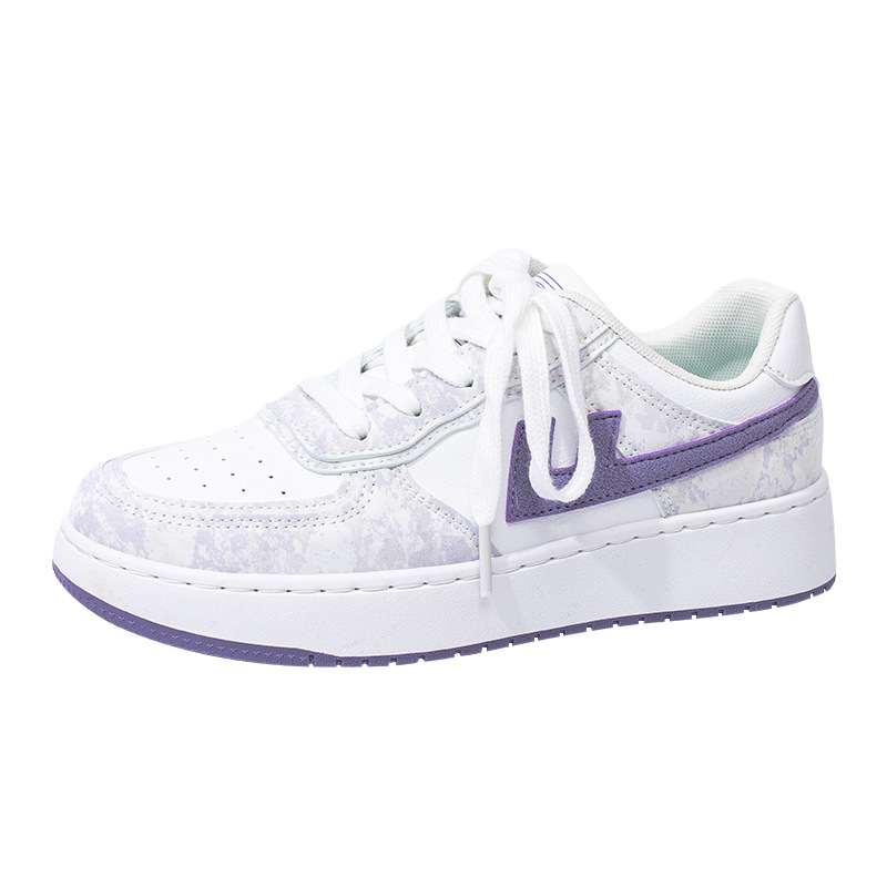 blanco/morado oscuro