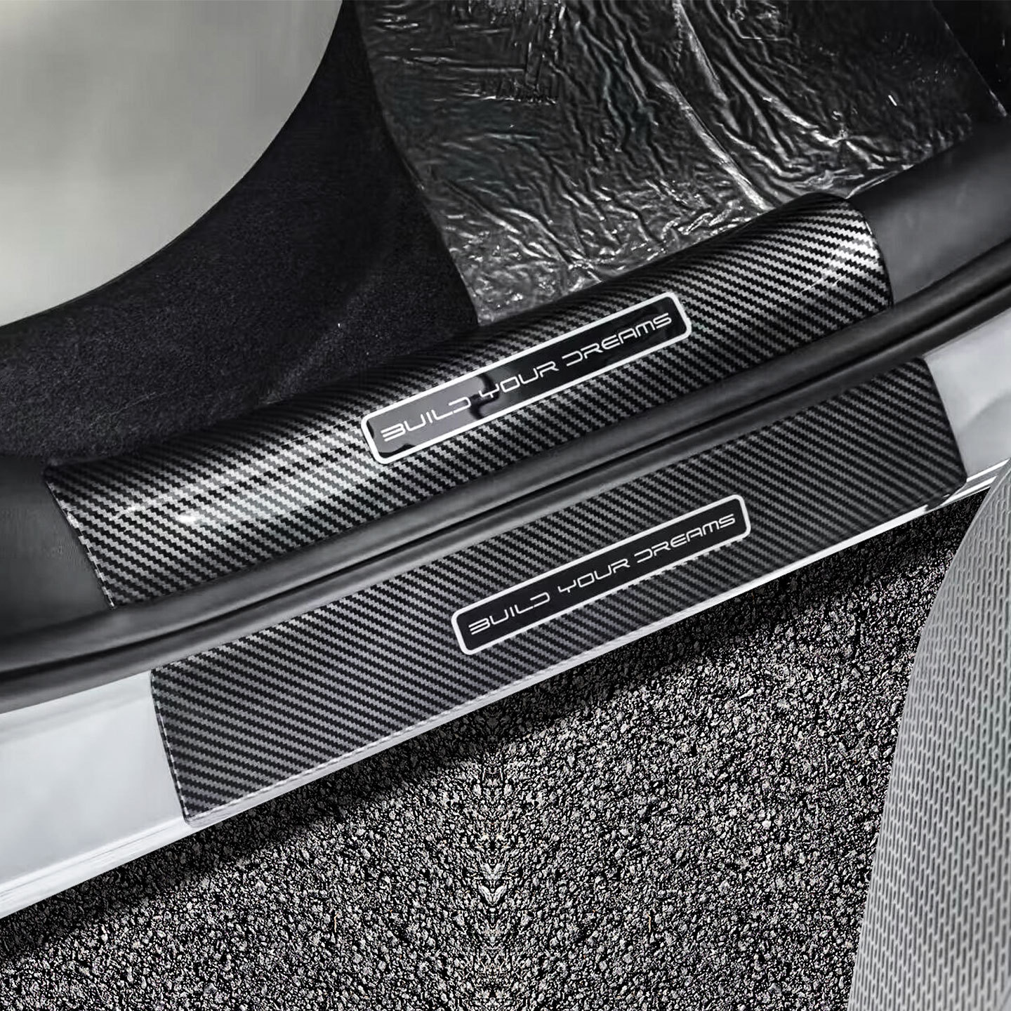 Compatible with 26 models of BYD Yuan Plus/ATTO3: door sill strips, welcome pedals, tailgate guards, interior modification accessories