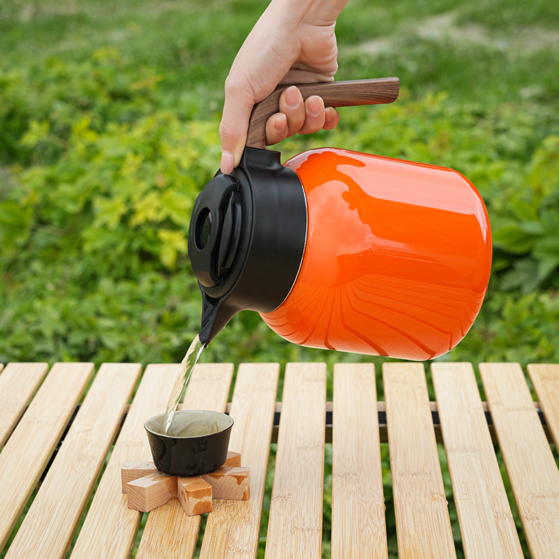 316 stainless steel insulated kettle, large-capacity tea brewing pot, tea-water separation infuser, portable thermos bottle, home-use warm water pot 316 stainless steel insulated kettle, large-capacity tea brewing pot, tea-water separation infuser, portable thermos bottle, home-use warm water pot