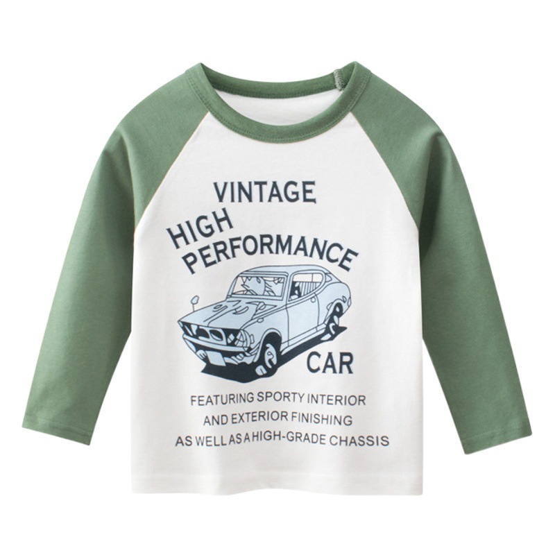 27 niños otoño ropa de los niños al por mayor de estilo coreano de manga larga Camiseta tocando fondo ropa de bebé un sustituto