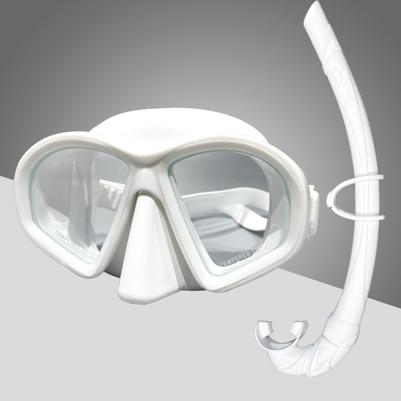 Snorkel Sanbao traje completo seco gafas de buceo equipo tubo de respiración traje anti-niebla HD gafas traje de buceo
