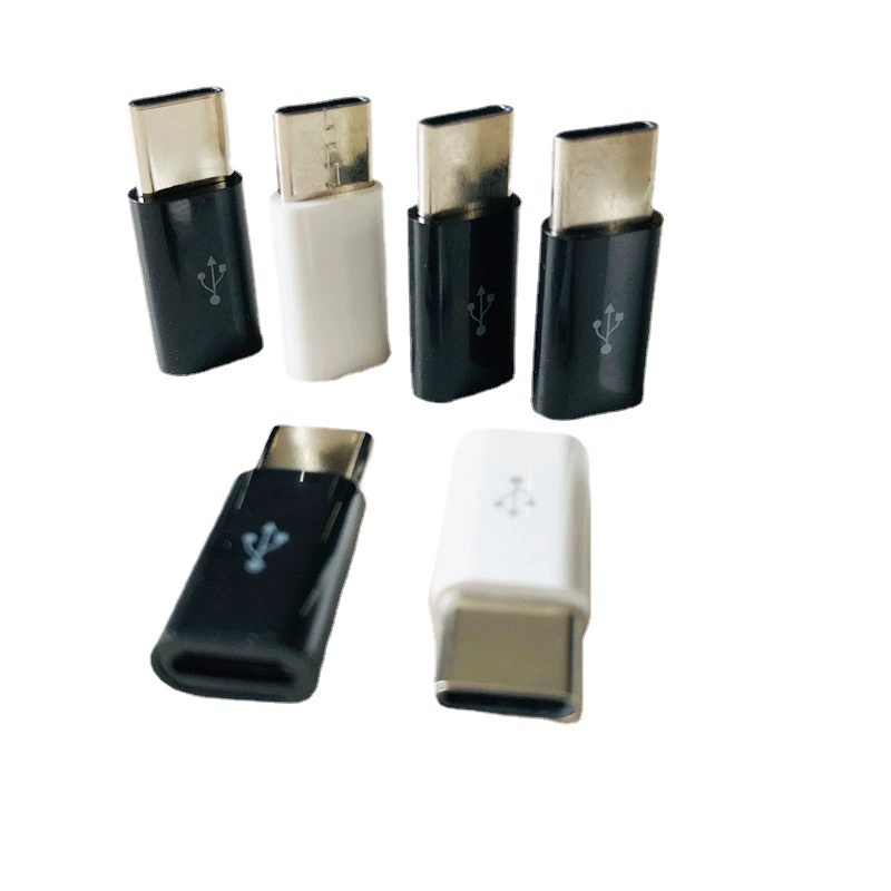Type-C rotor miCro USB to Type C public Android V8 data charging cable converter OTG3.1