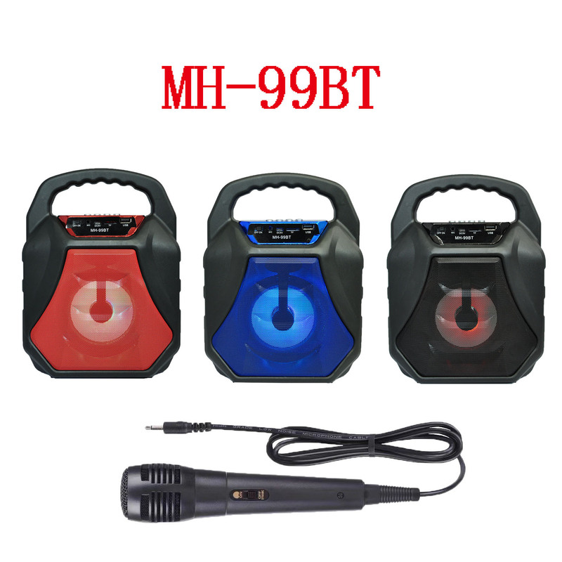 Mhjuba/Dream Giant Wireless Bluetooth Speaker Portable Card Button Audio Microphone Home Outdoor Wide