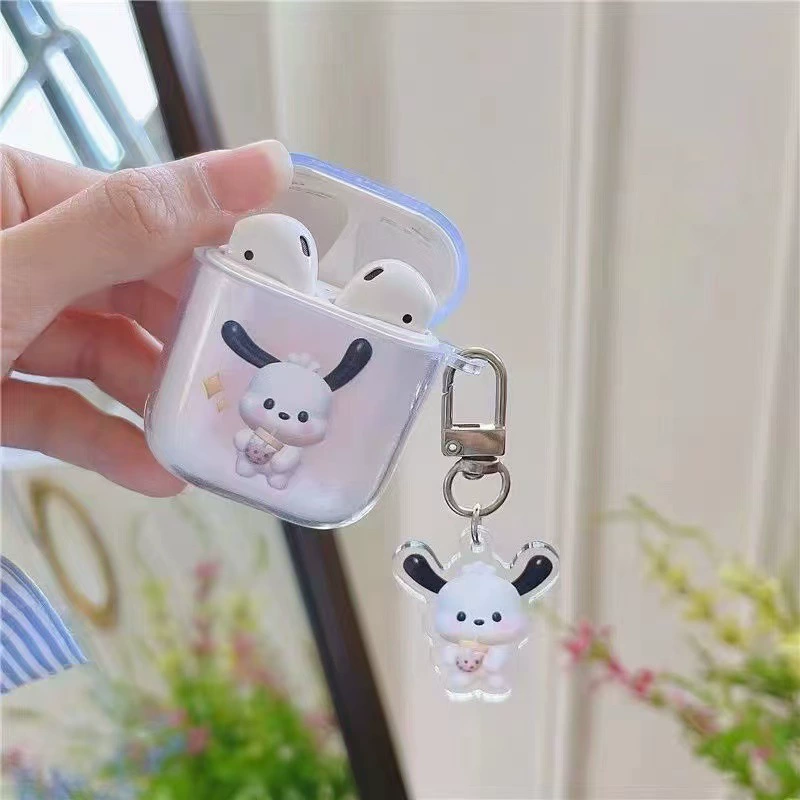 Apple, совместимые наушники, прозрачный защитный чехол с рисунком, pro2