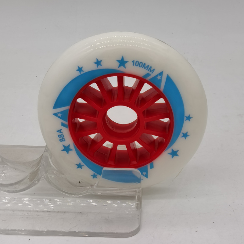 Speed ​​Skating Wheels Racing Roller Skates Large Wheels High Elasticity Wear-Resistant 90/100mm Large Cake Inline Skates Universal