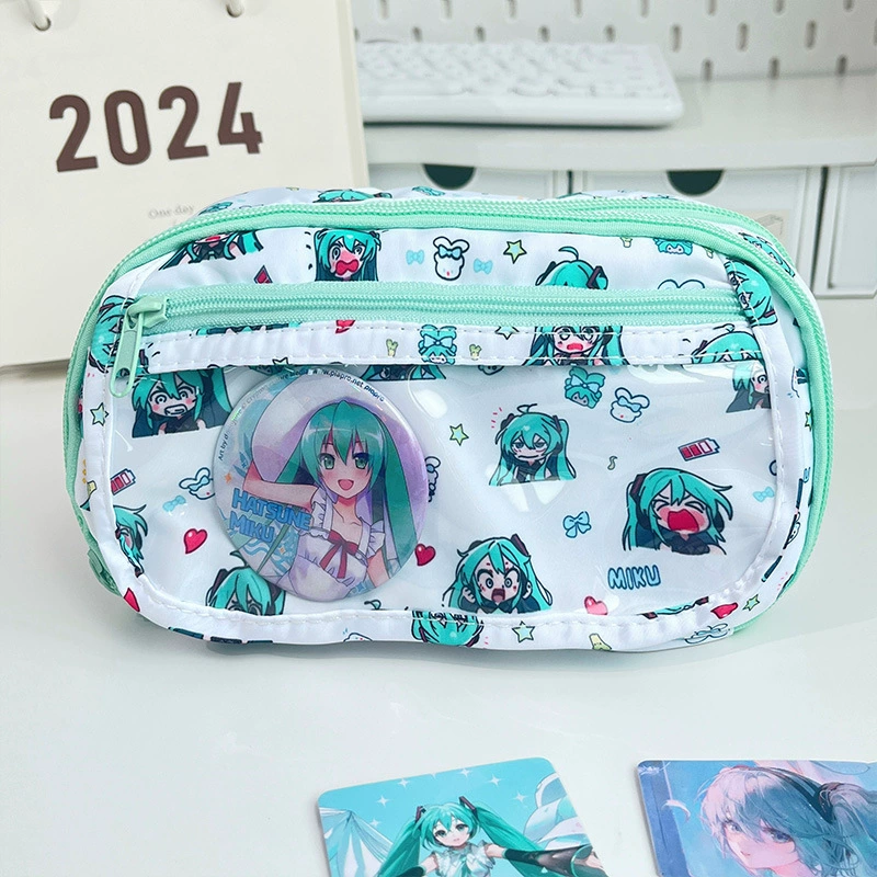 High quality cute capacious pencil case for students